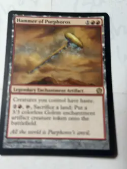 MTG - Hammer of Purphoros - Theros - NM, English Magic FLAT RATE SHIP - Image 1