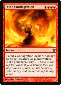 X 1 Fated Conflagration NM Born of the Gods 094 MTG Magic The Gathering - Image 1