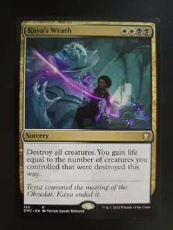Kaya's Wrath NM Commander: Dominaria United MTG FREE SHIPPING - Image 1