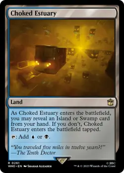 Choked Estuary [Doctor Who] Magic MTG - Image 1