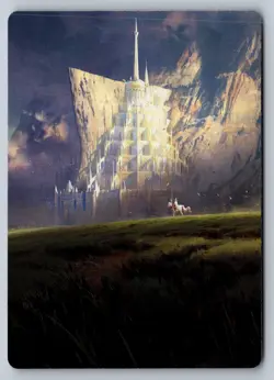 Minas Tirith Art Card MTG 55/81 S Art Series: The Lord of the Rings NM - Image 1