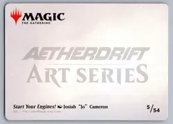 Start Your Engines! Art Card MTG #5/54 S Art Series: Aetherdrift NM - Image 2