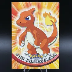 1999 Pokemon Topps TV Animation #5 Charmeleon Card - Image 1