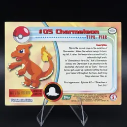 1999 Pokemon Topps TV Animation #5 Charmeleon Card - Image 2