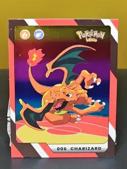 Pokemon Kanto Full House Rainbow Foil Charizard 006 - Image 1