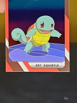 Pokemon Kanto Full House Rainbow Foil Squirtle 007 - Image 4
