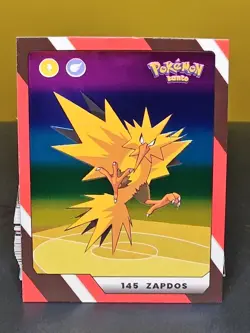 Pokemon Kanto Full House Rainbow Foil Zapdos 145 - Image 1