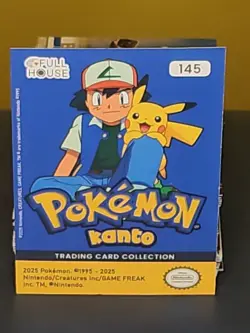 Pokemon Kanto Full House Rainbow Foil Zapdos 145 - Image 2