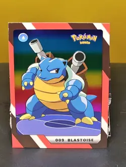 Pokemon Kanto Full House Rainbow Foil Blastoise 009 - Image 1