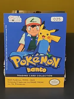 Pokemon Kanto Full House Rainbow Foil Pikachu 025 - Image 2