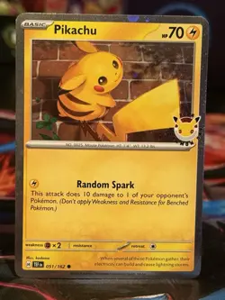 Pikachu (Pokemon Day 2026) 051/162 Miscellaneous Cards & Products Holo - Image 1