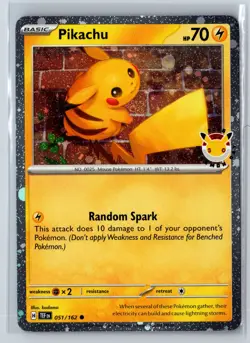 Pikachu (Pokemon Day 2026) Holo Miscellaneous Cards & Products 051/162 NM - Image 1