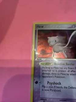 Pokemon TCG Mew Pop Series 4 Holo Card 4/17 - Image 2