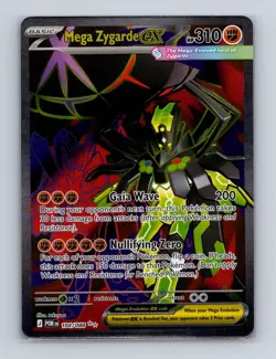 Mega Zygarde 104 2026 Pokemon Perfect Order Full Art Ultra Rare Card NM+ (a) - Image 1