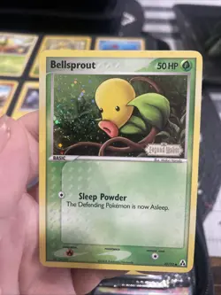 Pokemon Card - Bellsprout Legend Maker 49/92 Reverse Holo Stamped - Image 1