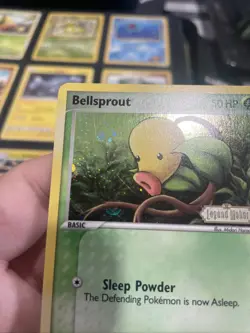 Pokemon Card - Bellsprout Legend Maker 49/92 Reverse Holo Stamped - Image 2
