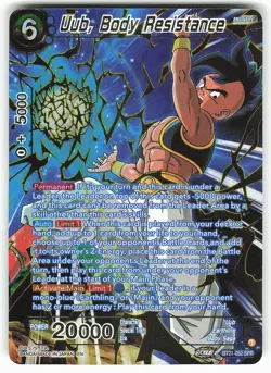 Uub, Body Resistance BT21-052 SPR Dragon Ball Super Card - Image 1
