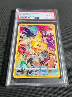 Pikachu Secret Rare Card #160/159 Crown Zenith PSA 10 Pokemon - Image 2