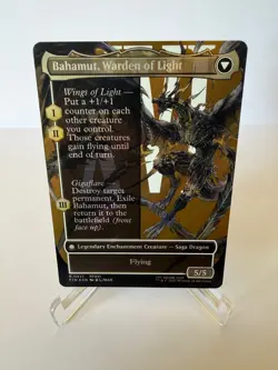 Dion, Bahamut's Dominant (Surge Foil, Borderless, FIN 521) - MTG Final Fantasy - Image 2