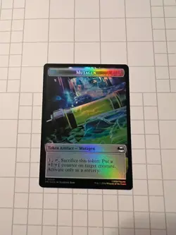 Mutant Mutagen Double-Sided Token Teenage Mutant Ninja Turtles Foil - NM - Image 1