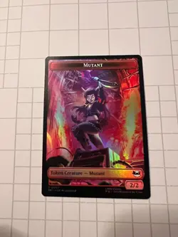 Mutant Mutagen Double-Sided Token Teenage Mutant Ninja Turtles Foil - NM - Image 2