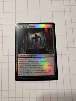 Shredder's Armor Teenage Mutant Ninja Turtles Foil - NM - Image 1