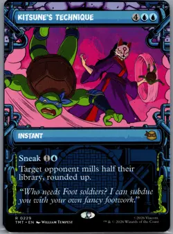 Teenage Mutant Ninja Turtles #229 Kitsune's Technique (Showcase) - Image 1