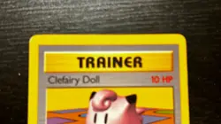Pokemon TCG - ENGLISH BASE SET UNLIMITED CLEFAIRY DOLL RARE Card 70/102 LP MP - Image 2
