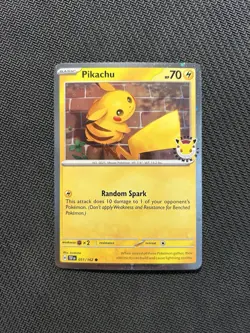 Pokemon TCG Pikachu 051/162! NM Condition! See Description! - Image 1