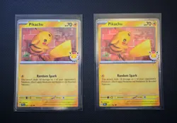 Pikachu (Pokemon Day 2026) 051/162 x2 Miscellaneous Cards & Products Common DMG - Image 1