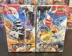 2x Pokemon TCG: Obsidian Flames Half Booster Boxes 36 Packs Total - New & Sealed - Image 2