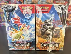 2x Pokemon TCG: Obsidian Flames Half Booster Boxes 36 Packs Total - New & Sealed - Image 3