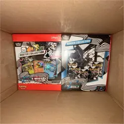 Pokemon Pokemon TCG Black Bolt & White Flare Binder + Poster Collections (2) EN - Image 1