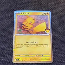 Pikachu 051/162 Pokemon Day 2026 Holo - Image 1
