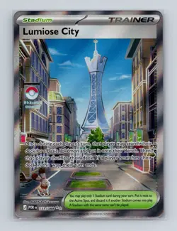 Lumiose City 111 Pokemon 2026 Perfect Order Full Art Ultra Rare Card NM+ (a) - Image 1