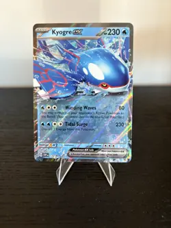 Pokemon TCG - Kyogre ex - 178 - Scarlet & Violet - Black Star Promo NM - Image 1