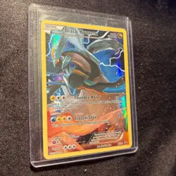 Pokemon BLACK KYUREM Full Art BLACK STAR PROMO XY80 - Image 3