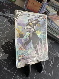 Pokemon TCG Rapid Strike Urshifu V Alt Full Art 153/163 -SWSH05 Battle Styles NM - Image 2