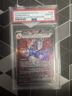 Pokemon Charizard EX 234 Paldean Fates PSA 10 - Image 1