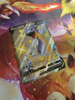 Lapras V SV110/SV122 Shining Fates: Shiny Vault Holo Rare Pokemon TCG - Image 2