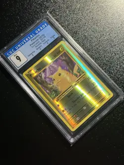 Pokemon Pikachu Reverse Holo 35/108 XY Evolutions 2016 CGC 9 MINT W/Sub Grades 9 - Image 3