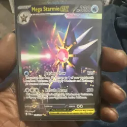 Pokemon TCG Mega Starmie EX 118/088 Evolutions Holo 330 HP - Image 2