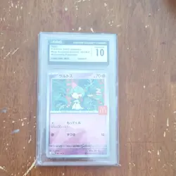 Pokemon Ralts CGC 10 Mega Evolution Promo 021/M-P Japanese McDonald's - Image 1