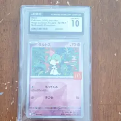 Pokemon Ralts CGC 10 Mega Evolution Promo 021/M-P Japanese McDonald's - Image 2