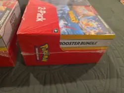 Pokemon S&V Surging Sparks ETB + Booster Bundle Costco 2-pack - Original CASE! - Image 4