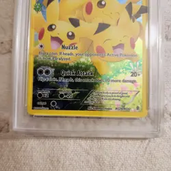 2016 Pokemon XY Generations Radiant Collection Pikachu FullArt #RC29 NM-MT PSA 8 - Image 3