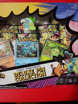 Pokemon Ascended Heroes First Partner Deluxe Pin Collection - Factory Sealed New - Image 3