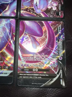 Pokemon Mewtwo v Union PROMO Full Set SWSH159, SWSH160, SWSH161, SWSH162 NM - Image 3
