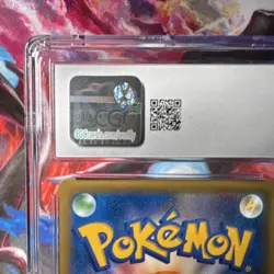 Reshiram & Charizard GX CGC 10 Hyper Rare Holo 108/095 Double Blaze Japanese - Image 4