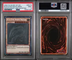 PSA 9 Blue-Eyes White Dragon (Ghost Rare) GFP2-EN175 Ghosts from the Past yugioh - Image 3